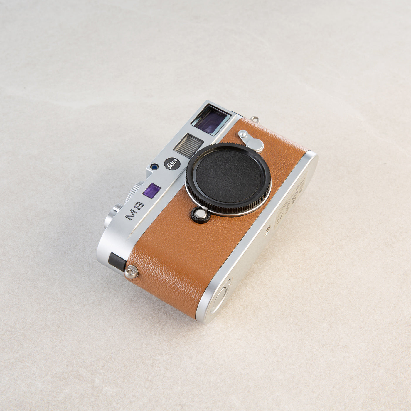 Bespoke leather on camera