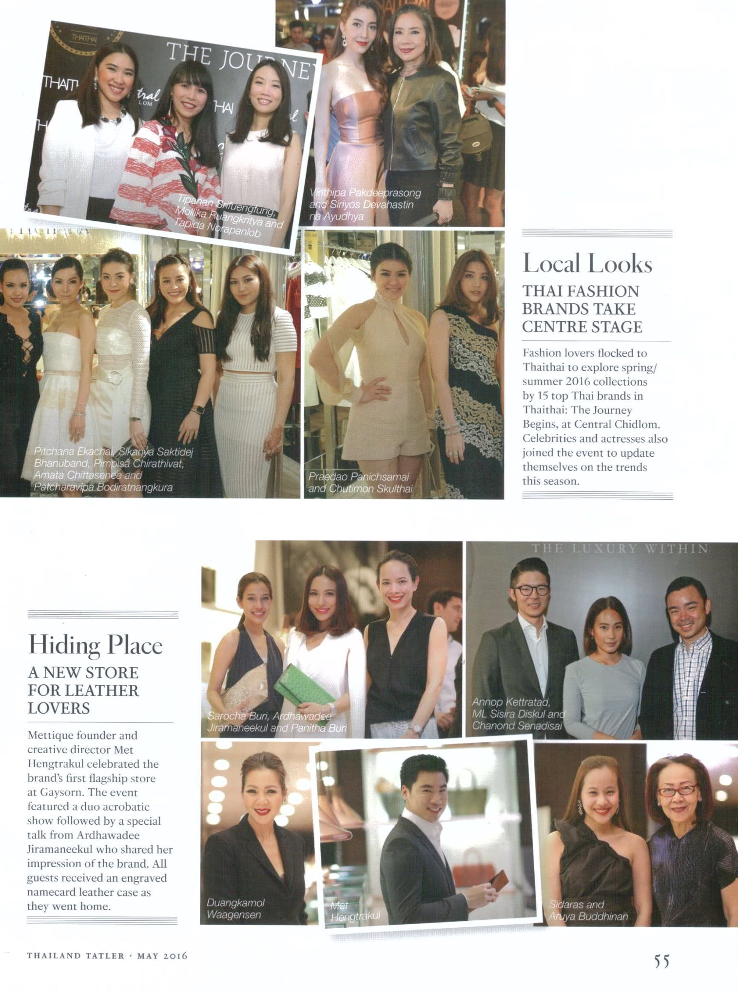 Thailand Tatler May, 2016