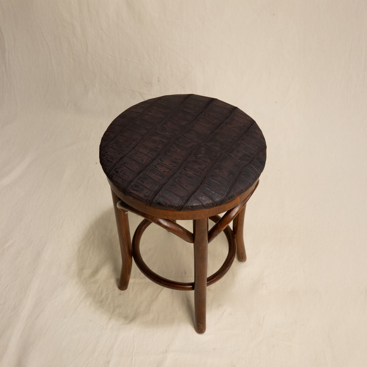 Bespoke Stool upholstery